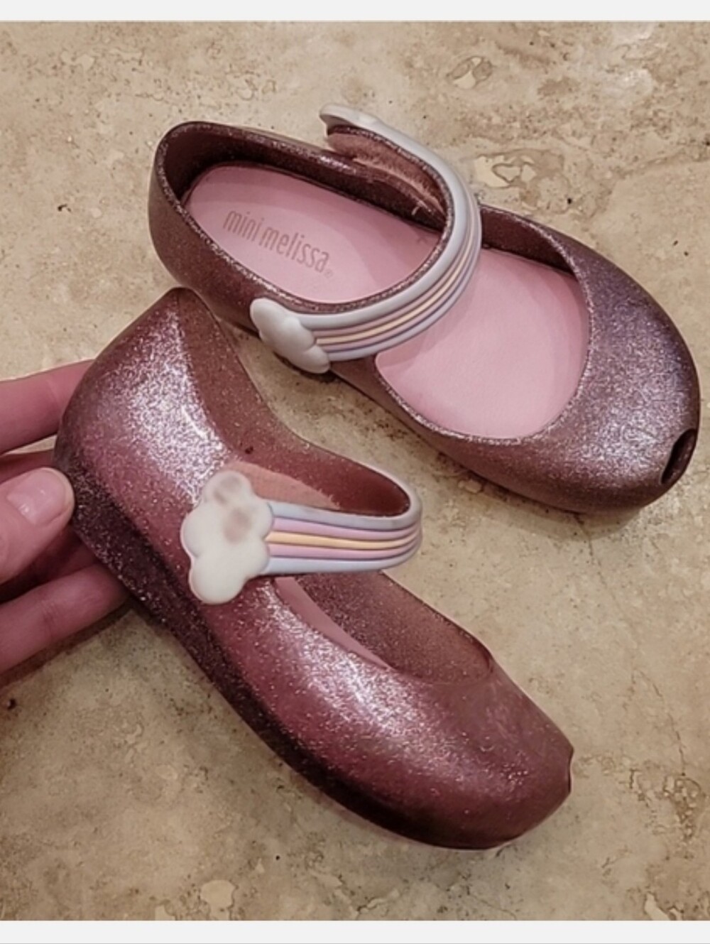Mini Melissa shoes size 8